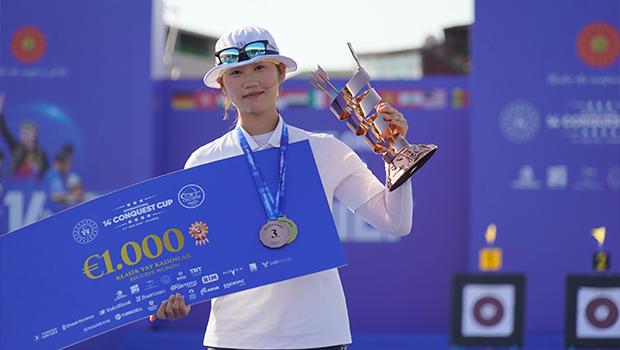 INU Archer Juye Lee Wins Team Gold and Takes Third 대표이미지